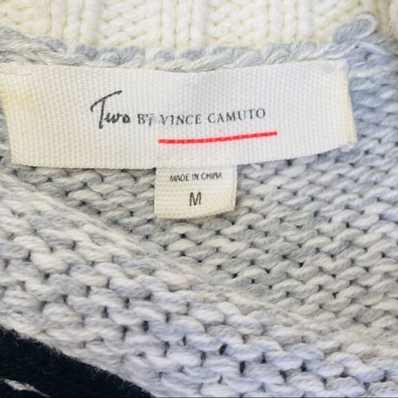 Two by Vince Camuto Jacquard Cozy Cardigan with belt - Picture 7 of 10